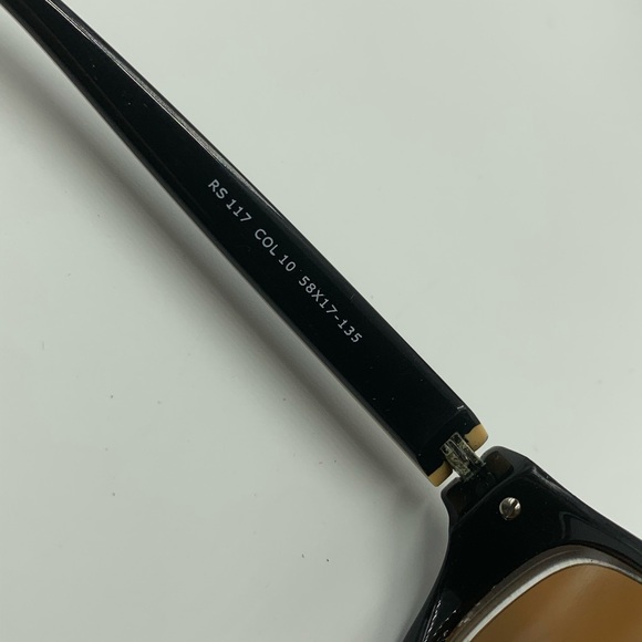 Roberto Steffani 117 Brown Oval Sunglasses Frames - Picture 7 of 7